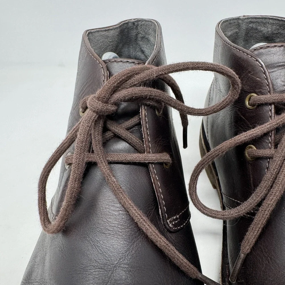 UGG Australia Leighton Chukka Desert Leather‎ Boots Black 3275 Men's Size 8.5